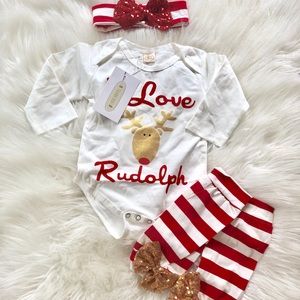 3 Piece Christmas outfit